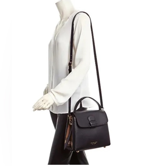 Burberry Derby leather/house/check satchel - Picture 3 of 15